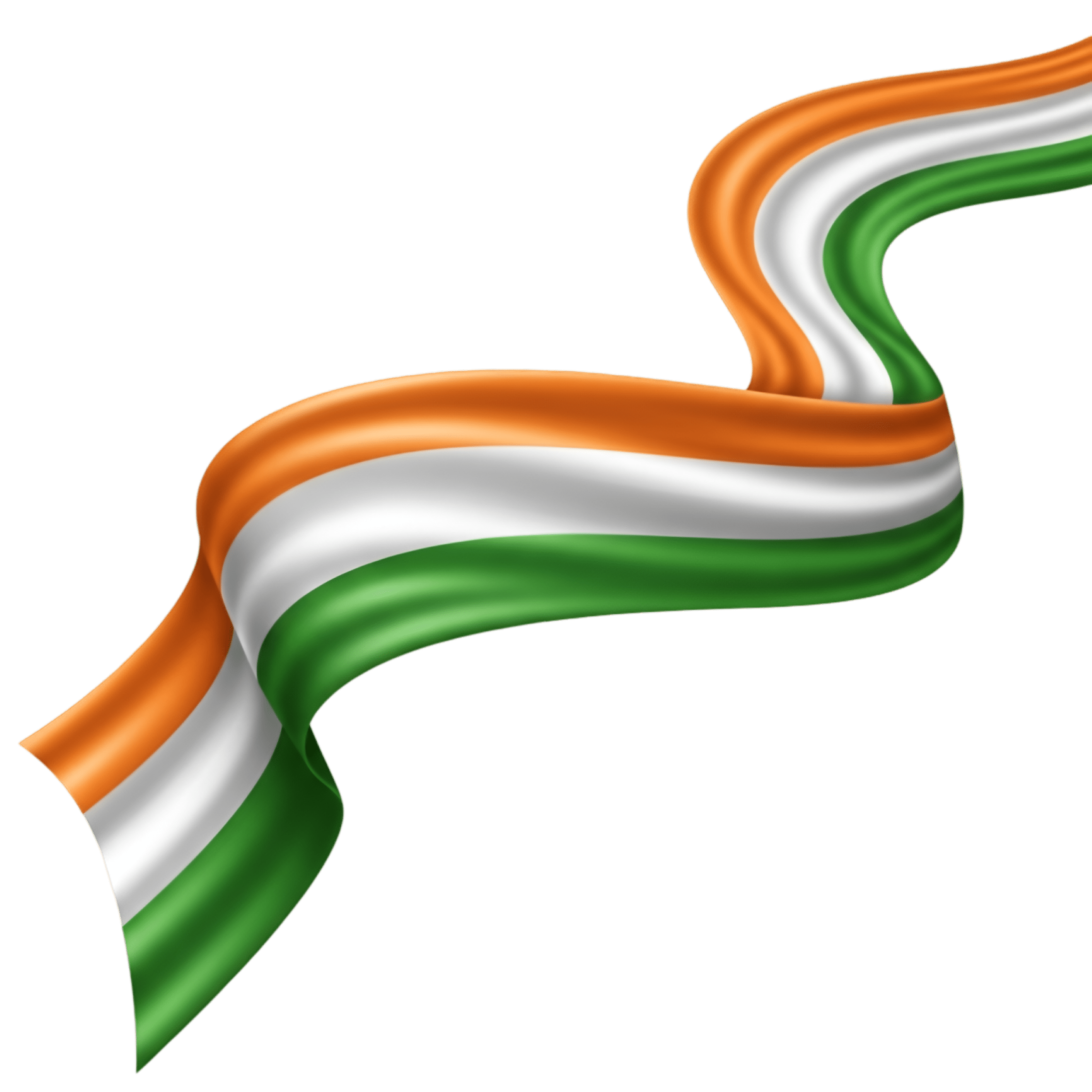 Indian Independence Day Flag Ribbon
